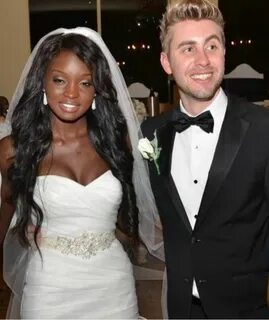 Black man with his wife