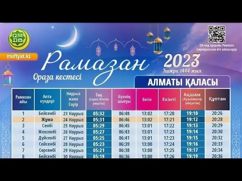 Айт намаз 2025 шымкент