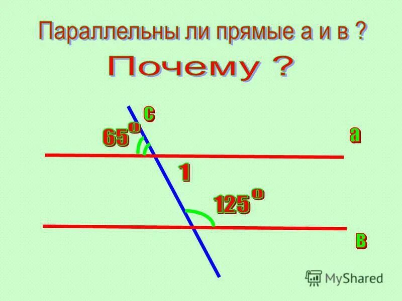 A параллельна b c секущая. A параллельна b c секущая