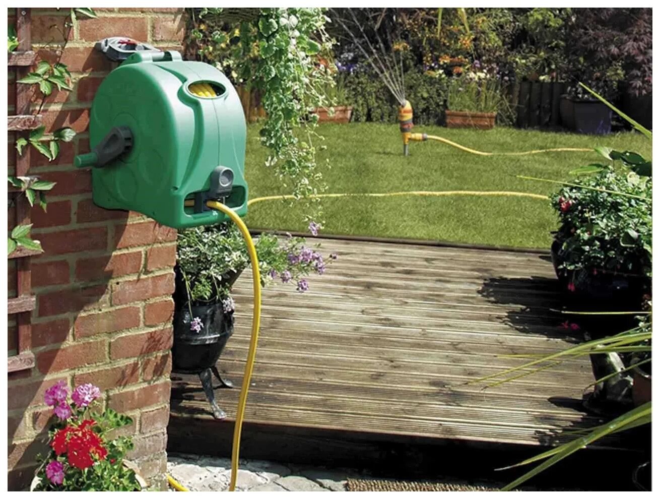 Катушка для хранения садового шланга. Короб для шланга. Короб для шланга. Колонка для шланга gardena. 645-218.