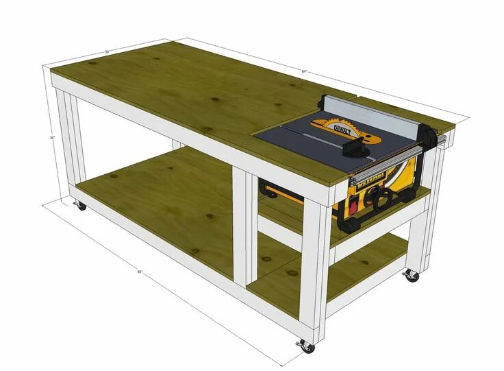 Saw bench. Workbench for workshop верстак. workbench for table saw. столярный стол для циркулярной пилы. верстак для циркулярной пилы.