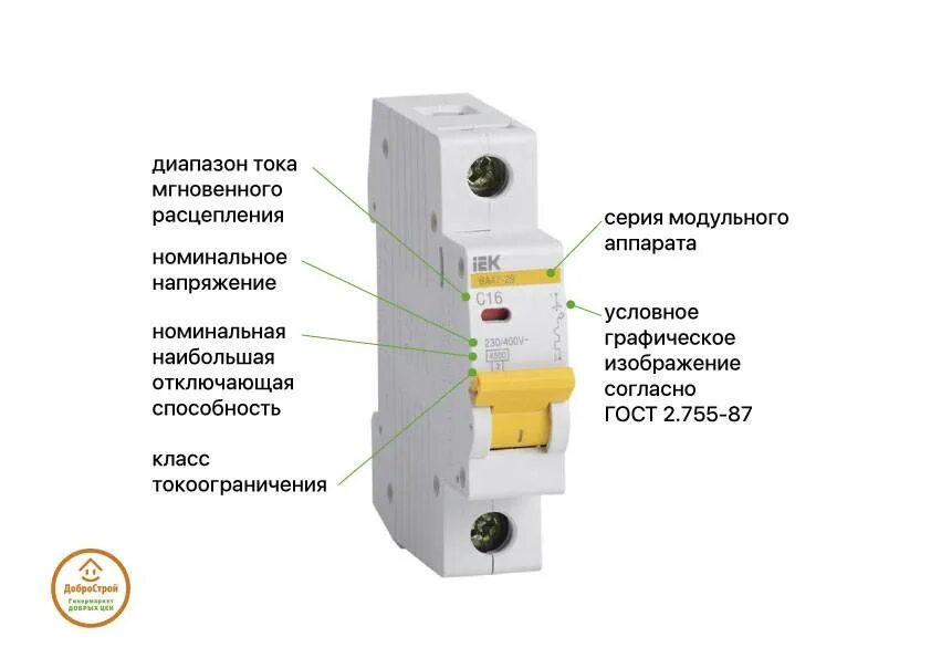 Автоматические выключатели значение