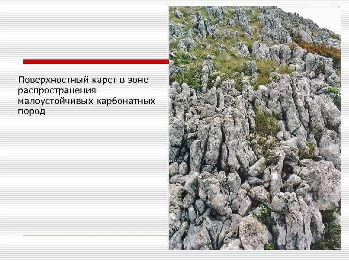 Что такое карст. Карры Карст. Карбонатный Карст. Поверхностные формы карста. Карбонатный Карст поверхностный.