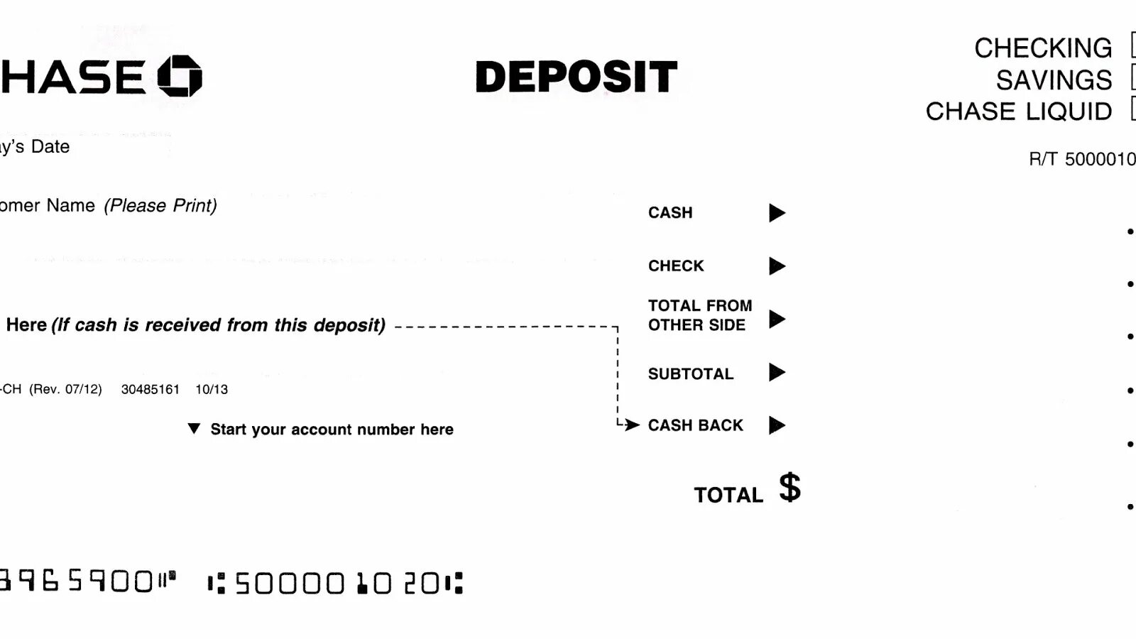 How to make check. Deposit check. deposit slip. deposit check chase. savings account number.