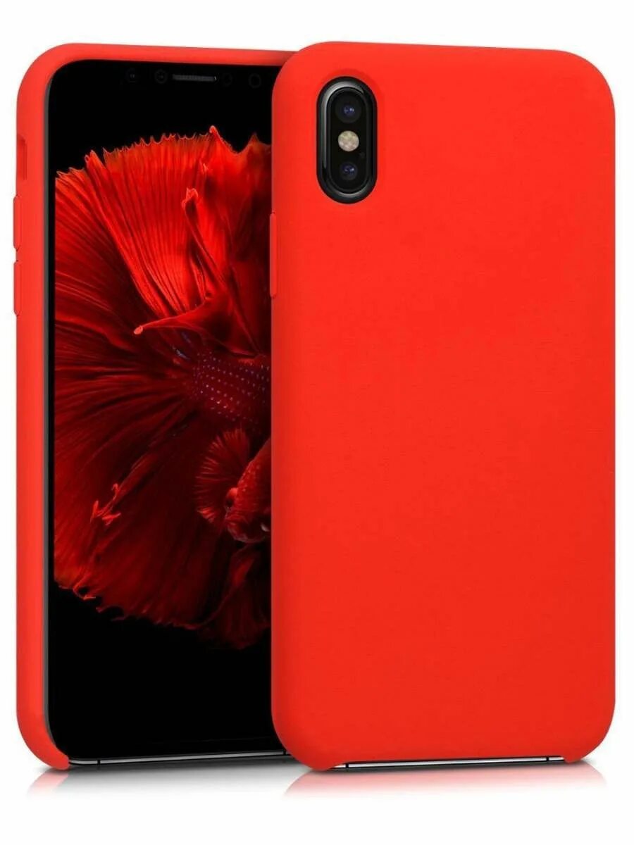 Чехлы на телефон икс. Чехол Apple для iphone XS. Iphone10 Red Case. Iphone XS Max в Красном чехле. Айфон 10 XS красный.