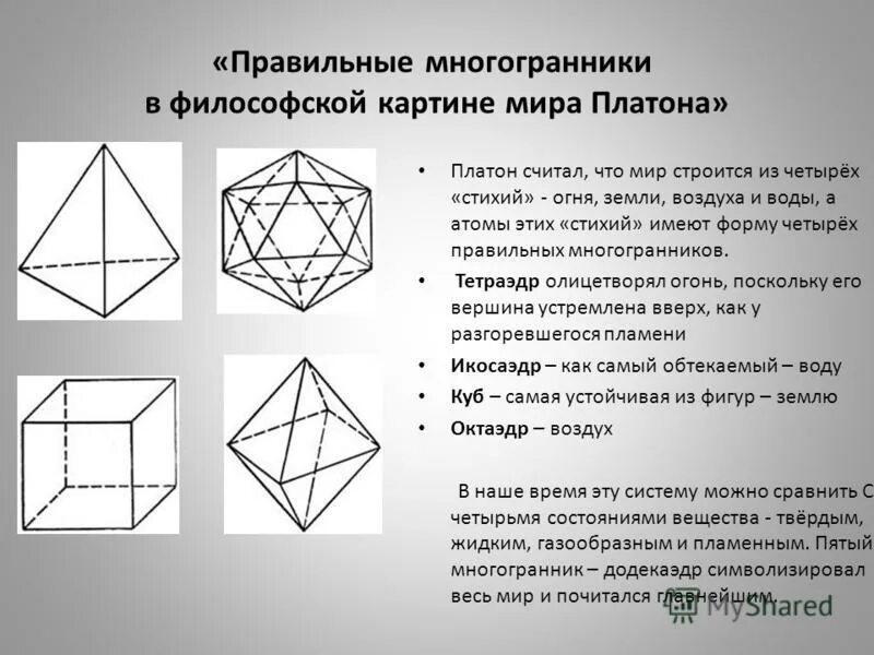 Правильный октаэдр площадь