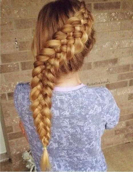 Как уложить косы