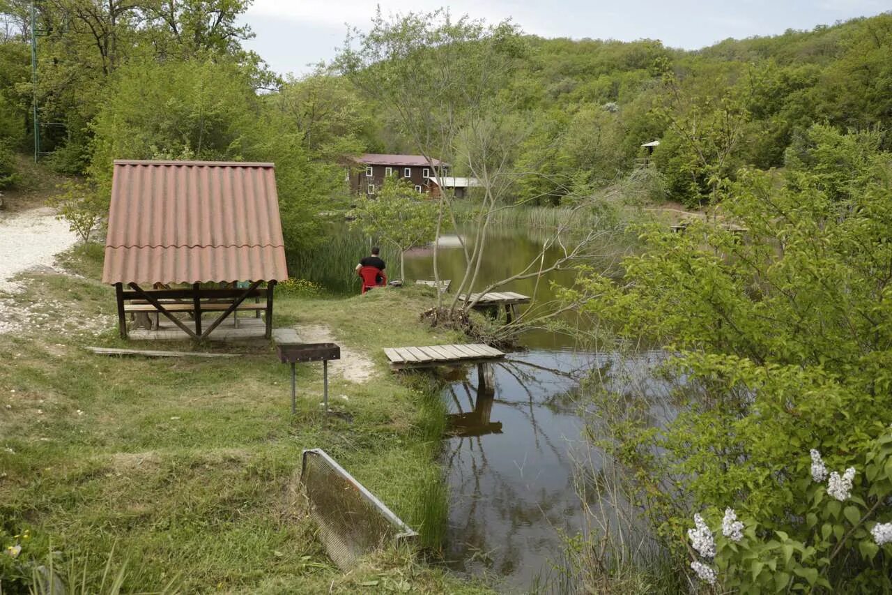 Платная рыбалка в крыму. У Романыча село Голубинка. Голубинка озеро Бахчисарайский район. У Романыча рыболовная база Крым. Рыбалка в Голубинке Бахчисарайский район.