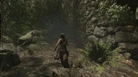 Shadow of the tomb raider черный экран
