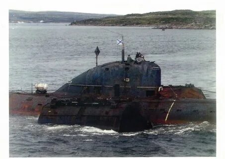 Затонувшие атомные подводные лодки