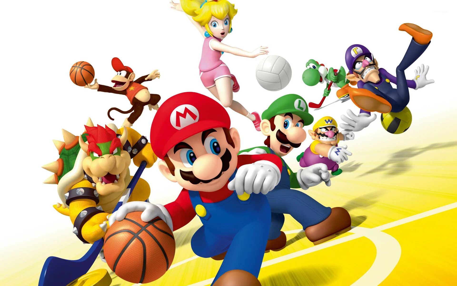 Марио. Mario Sports Mix. Марио БРОС. Марио (персонаж игр).
