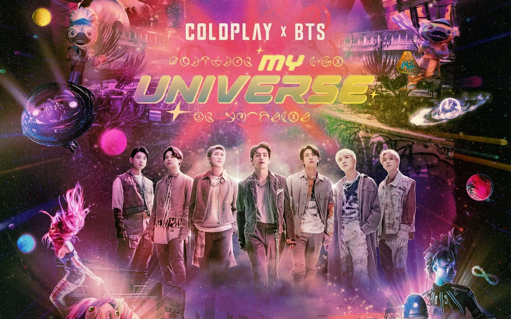 Coldplay x BTS - my Universe. Coldplay BTS my Universe Постер. БТС И колдплей Юниверс. My Universe BTS Coldplay обложка. My universe песня