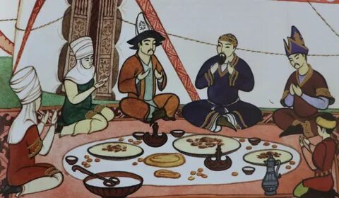 Мен үйде жүрмін