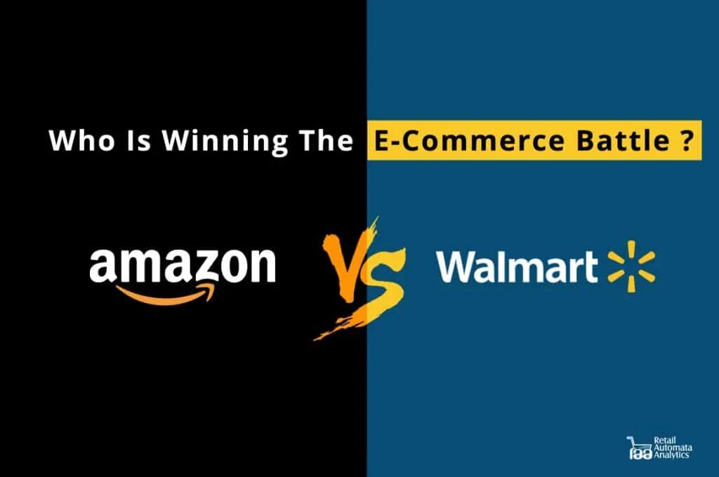 Amazon vs. Amazon vs Walmart. Walmart Amazon. Амазон и Волмарт картинки для презентации.