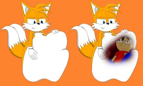 Tails the giant fox