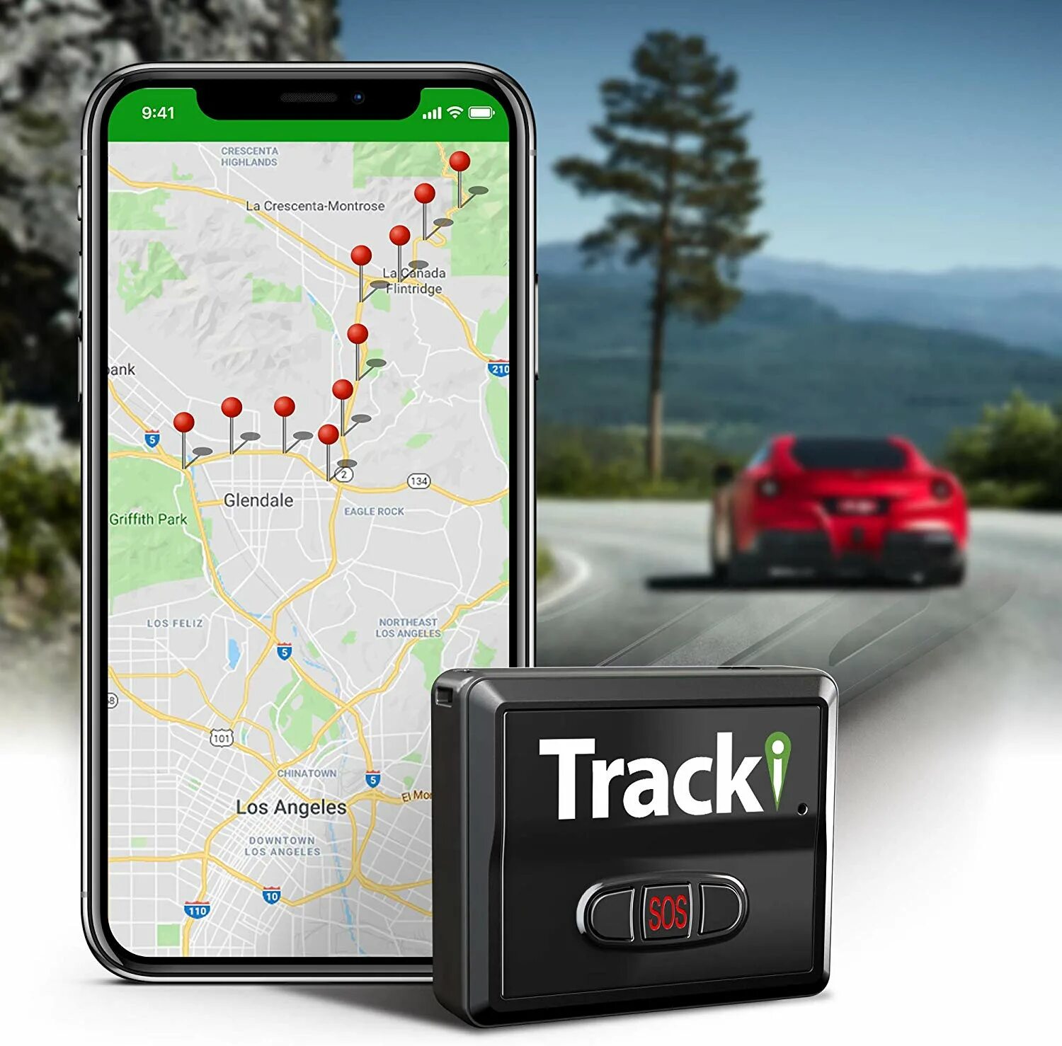 Tracki GPS Tracker. Tracki 4g Mini. GPS для автомобиля. GPS-рисование. Tracking device