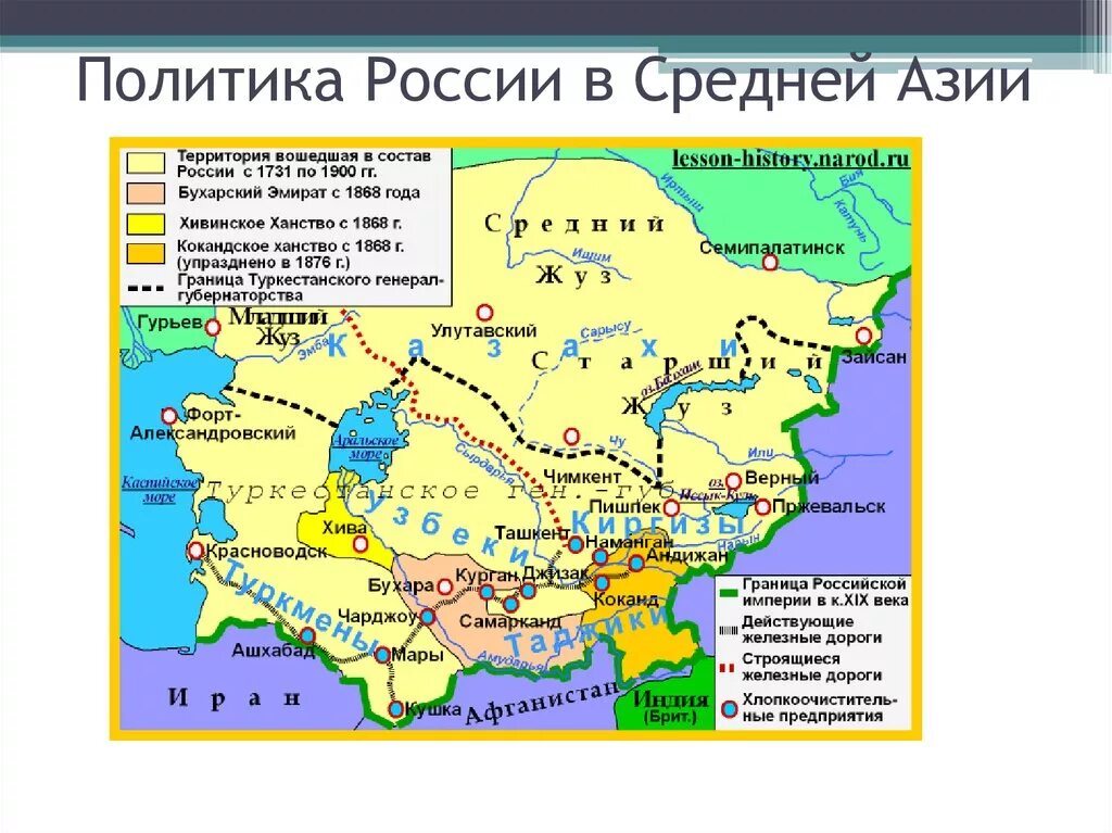 Каково присоединение средней азии к россии. Карта завоевание средней Азии 19 век. Политика в средней Азии 19 век карта. Карта присоединения средней Азии к России 19 век. Кокандское ханство карта 1876.