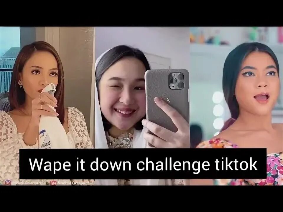 Wipe challenge. Wipe it down challenge.