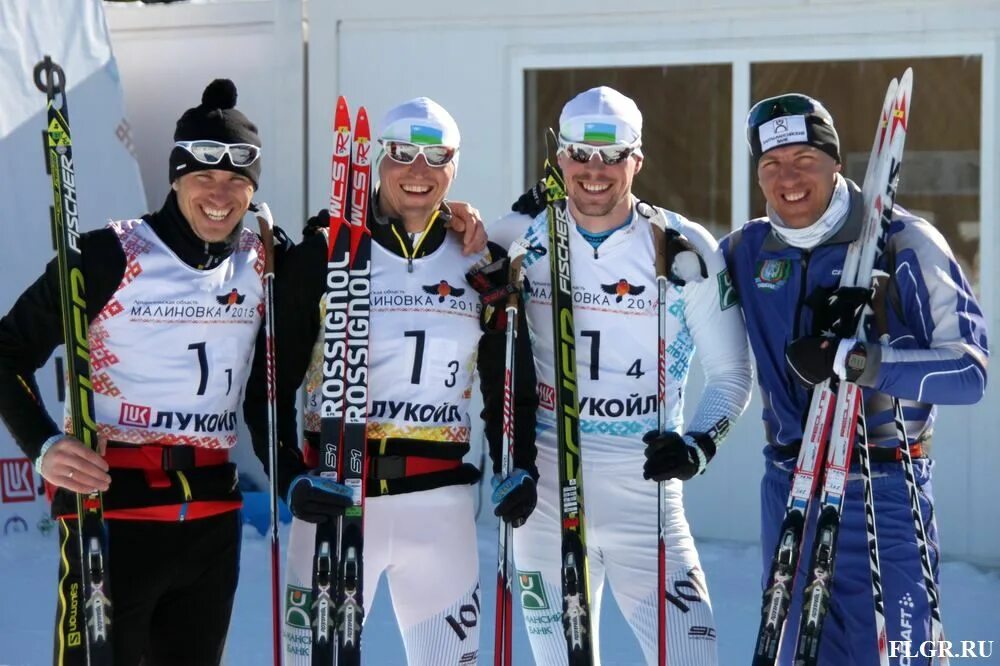 великие лыжники