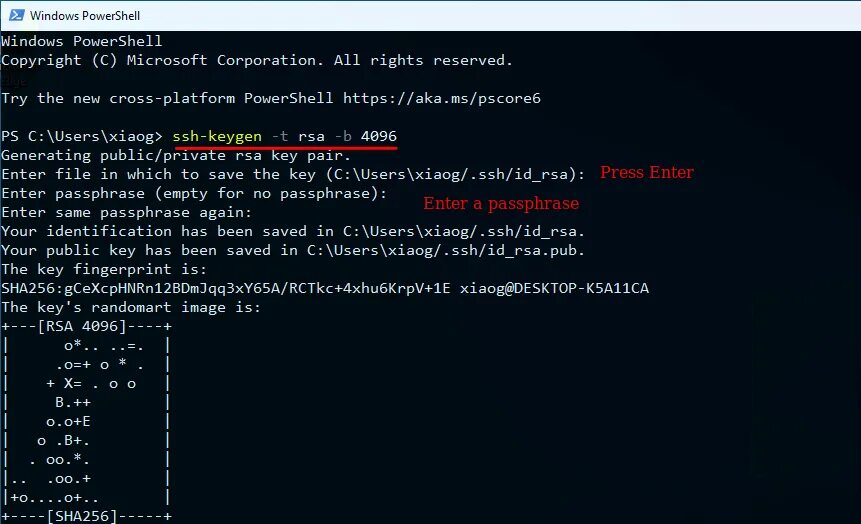 Ssh key pub. Подключиться по ssh.