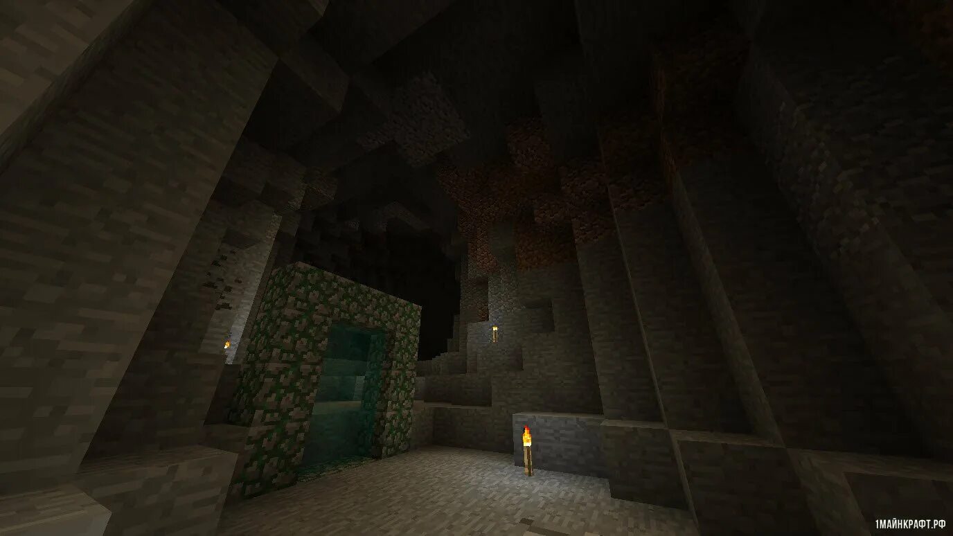 Мод пак cave horror project. Cavern 2 1.12.2. майнкрафт пещера 1 12 2. cavern mod 1.12.2. майн мод сталактиты 12.2.