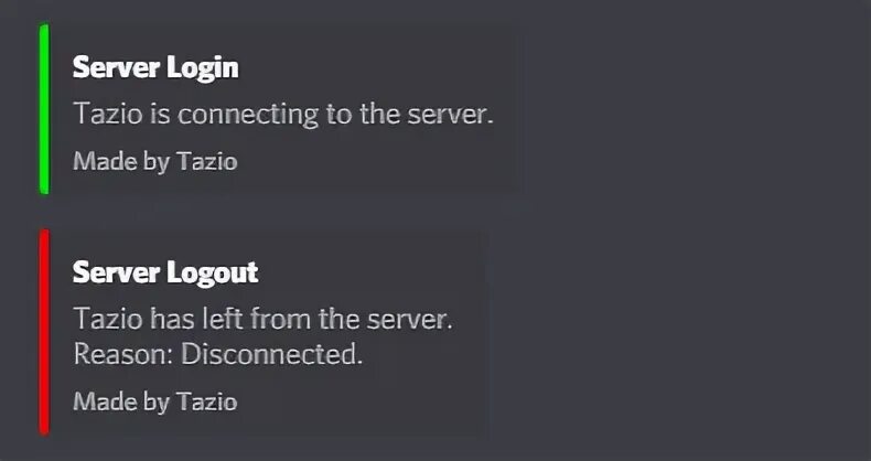 Disconnect reason