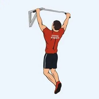Подтягивающий человек