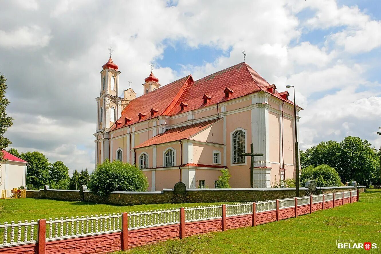 Гродненская область школы. Костел Святого Юрия Гродненская область. Костел Ворняны. Ворняны. Костёл св.Георгия. Беларусь Гродненская о.