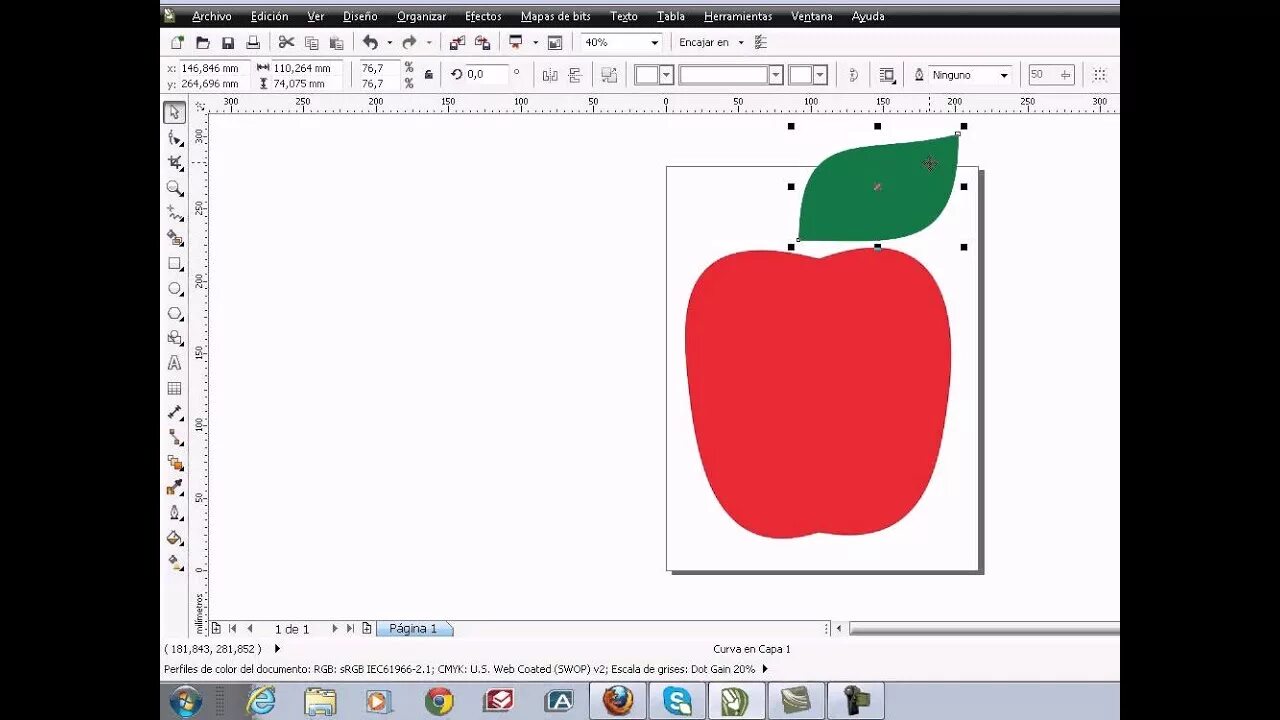 Coreldraw убрать фон