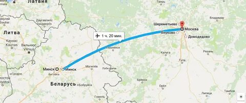 Трасса от москвы до минска