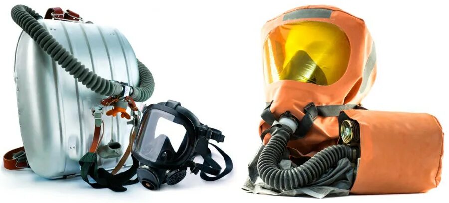 3 изолирующие противогазы