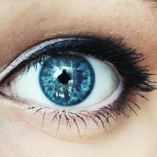 Too blue eyes