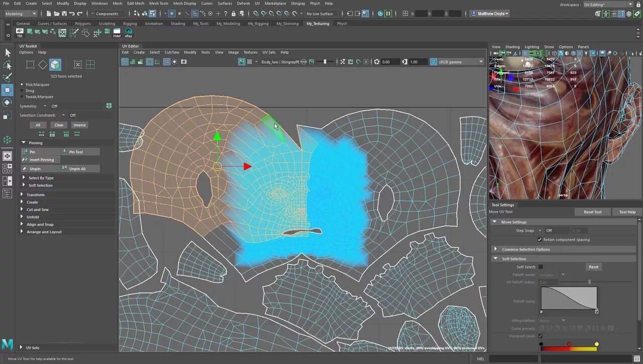 Uv editor