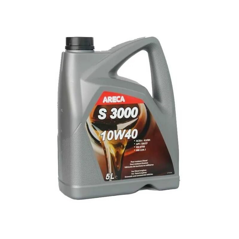 Масло и 40 производитель. Areca s3000 10w-40 5л [12102]. Areca s3000 10w-40. Масло моторное Areca s3000 10w-40 новая. Арека масло моторное 5w40.