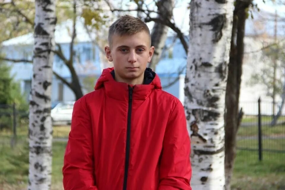 15 лет мальчик спас. Мальчик 14 лет.