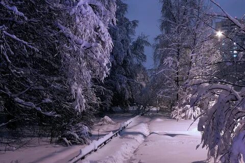 Настоящая зима