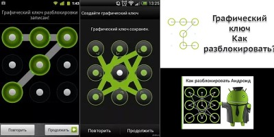 графический ключ варианты разблокировки