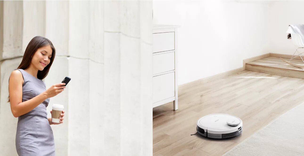 Реклама робота пылесоса. Ecovacs Deebot Ozmo 900 аккумулятор. Насос Ecovacs Deebot Ozmo 900. Девушка и робот пылесос.