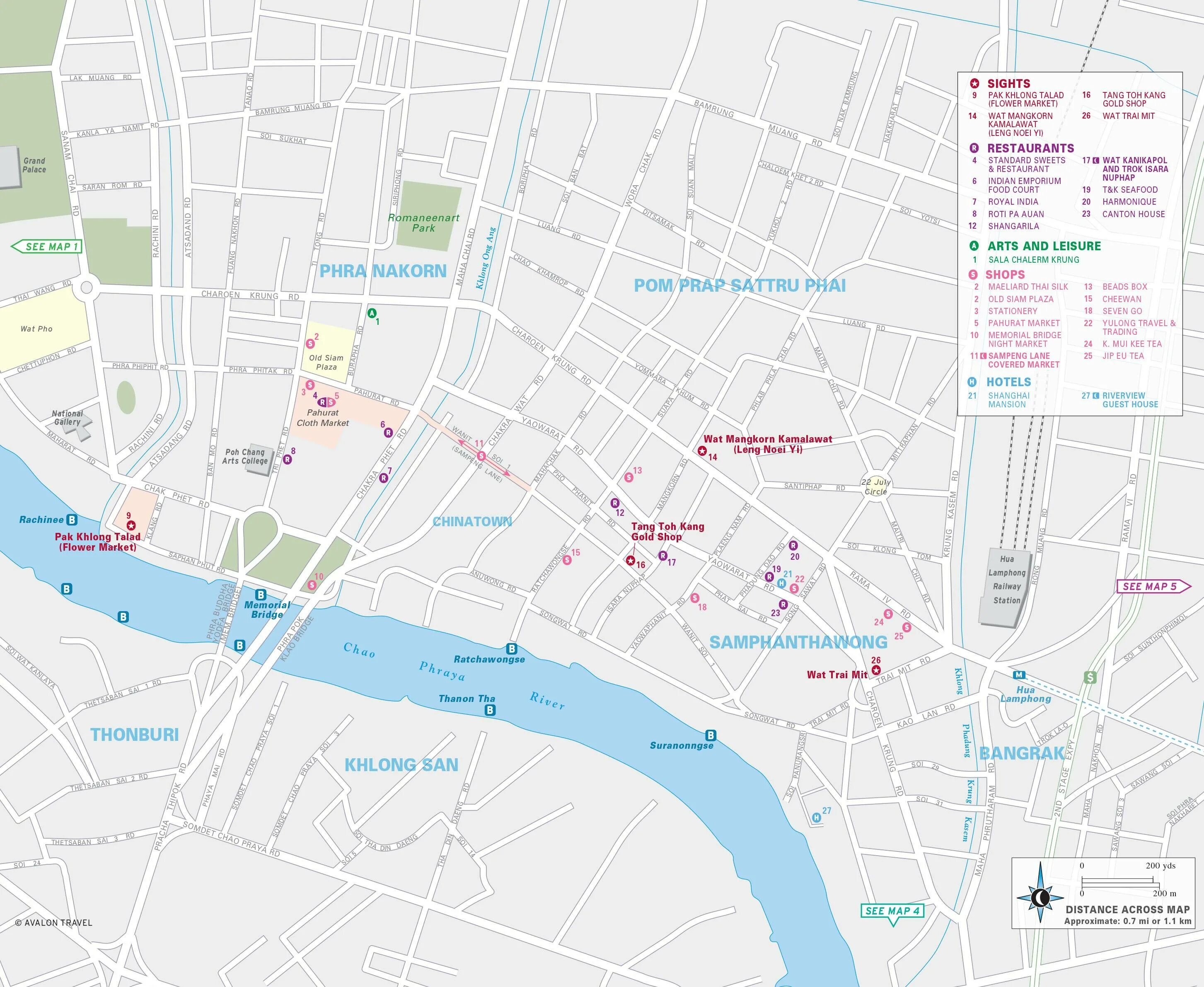 Бангкок отели на карте. Улица красных фонарей Бангкок на карте. Сиам парк Бангкок карта. Рынки Бангкока на карте.