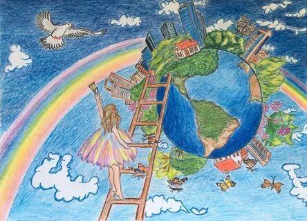 Миру - мир! 80 рисунков для детей