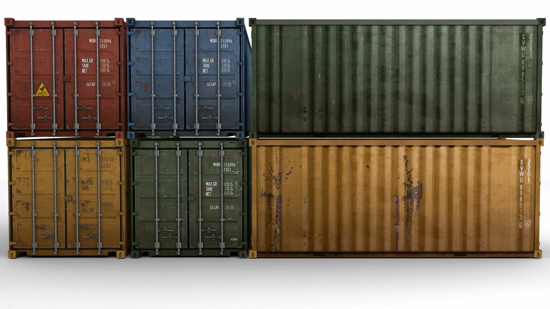 Shipping container rust