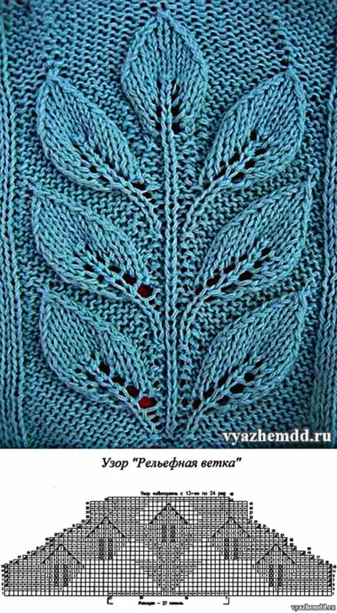 Вязание листьев спицами. Вывязывание листочков спицами. узор листики спицами. узор листья спицами. вязаный узор листочки.
