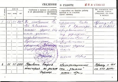 Работает по настоящее время в должности