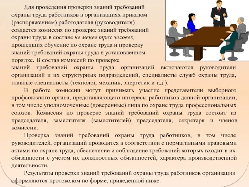 Положение работодателя о проведении проверок