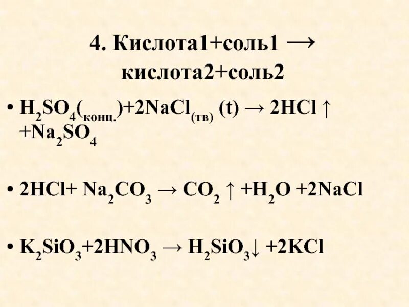 K2sio3 h2so4 реакция