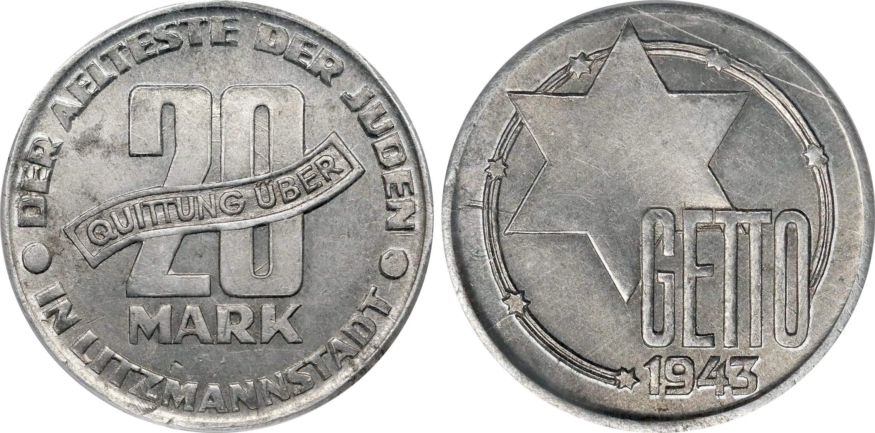 Монета 10. Юрген штроп варшавское гетто. 14-я доброво́льческая пехо́тная дивизия сс «гали́ция». Польша 1943. Польша 1943.