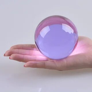 Розовый стеклянный