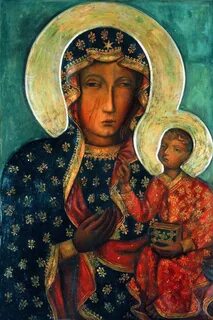 Ченстоховская божья матерь