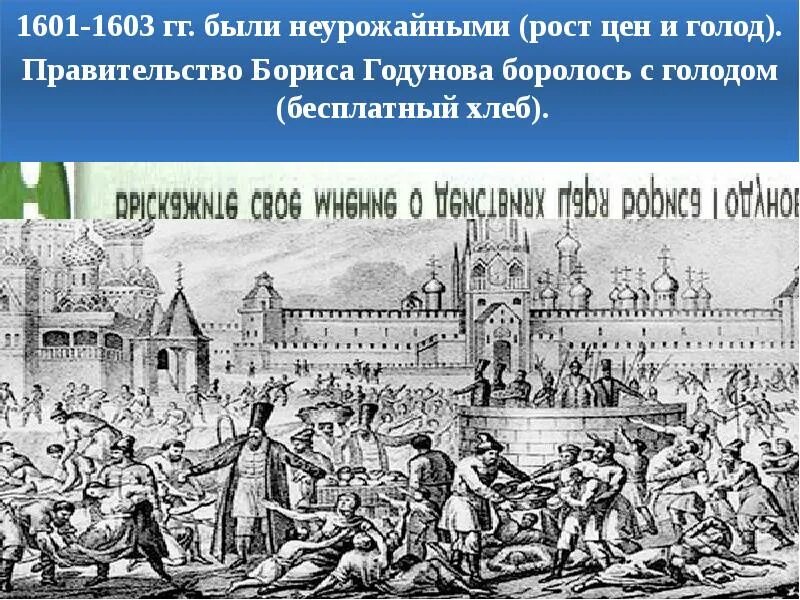 Смута великий голод. Великий голод (1601-1603). Голод при борисе годунове. Великий голод при борисе годунове. Голодные годы во время смуты.