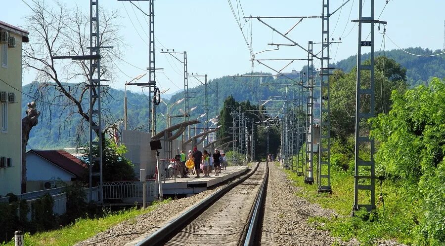 станция горный воздух сочи. горный воздух склоны. горный воздух подъемники. поселок горный туапсинский район. жд станция горный воздух.
